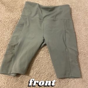 Green biker shorts 🩳